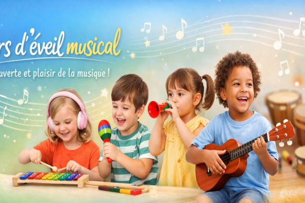 Cours d’éveil musical – Découverte et plaisir de la musique