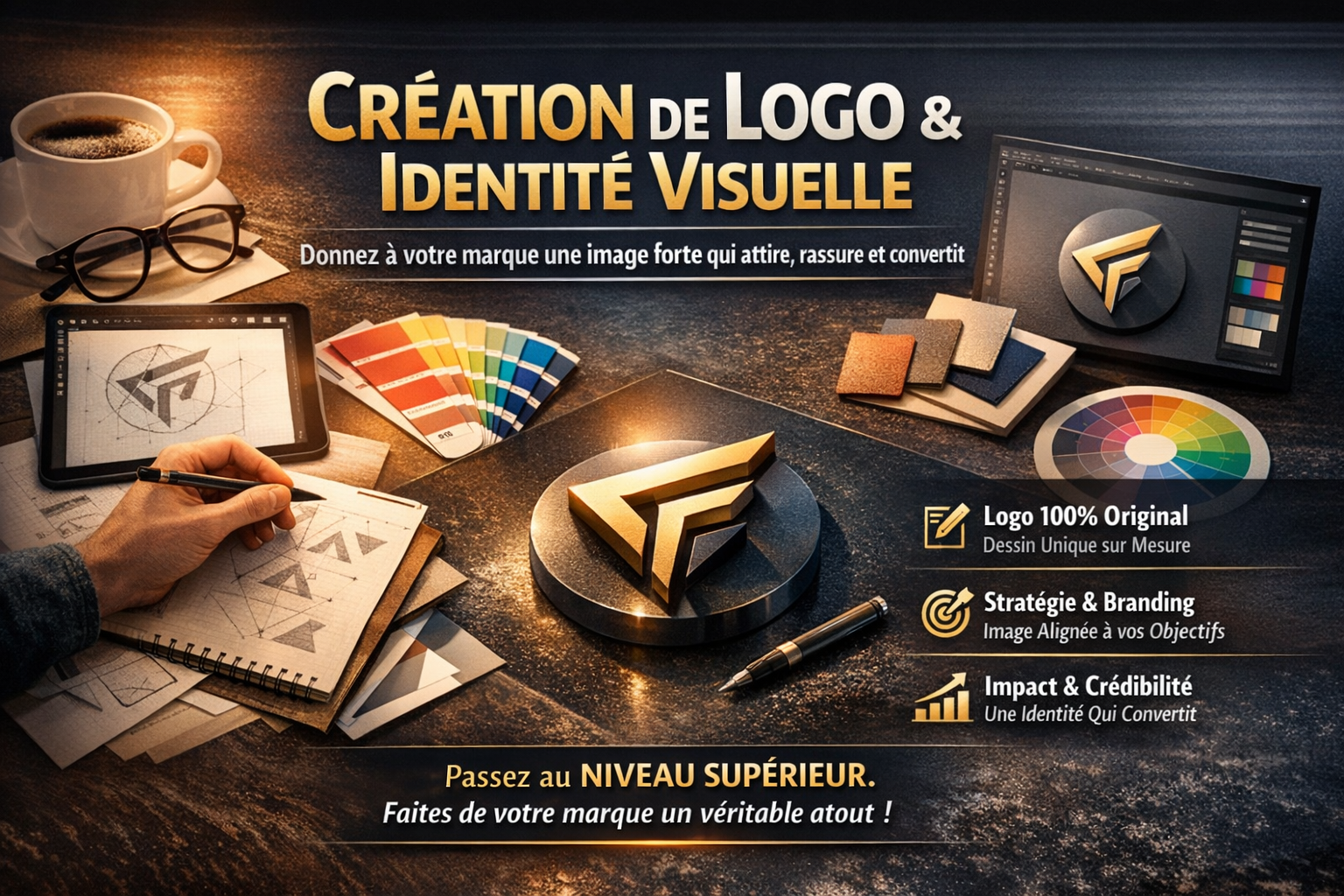 Création de logo & identité visuelle